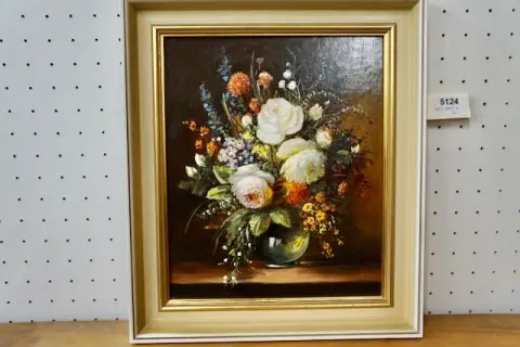 1 still life "Flowers" Stöver