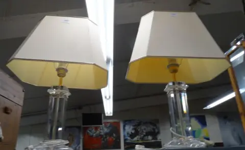 2 tafellampen