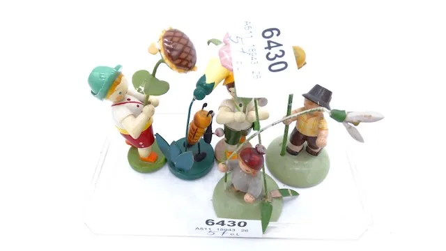 4 figurines Erzgebirge
