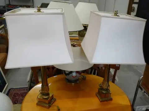 2 lampes de table