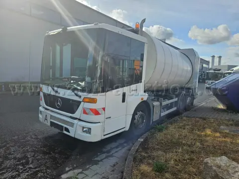 1 Mercedes-Benz Econic Müllwagen, Faun-Rotopress Aufbau / Defekt nicht fahrbereit