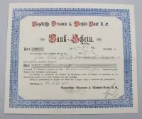 Bayerischen Disconto- & Wechsel-Bank A.G. 纽伦堡发行的500马克纸币