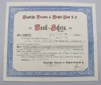 Bayerischen Disconto- & Wechsel-Bank A.G. नूर्नबर्ग का 500 मार्क का नोट