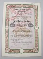 "Siemens" Elektrische Betriebe Aktiengesellschaft का 1912 का 500 मार्क का 4½% आंशिक बांड, छिद्रित