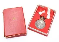 Dansk frihedsmedalje fra kong Christian X, Pro-Dania-medalje, sølv, original æske