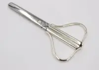 Saks med sterling sølv hanke, Danmark, L-12,5cm