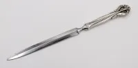 Brevåbner, Danmark, forsølvet, ca. L-21,5cm