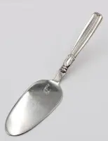 Kagetang, sølvskaft, Danmark 1959, L-20cm