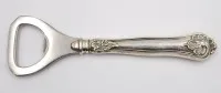 Flaskеåbner, sølvgreb, COHR, Danmark 1951, L-13,8cm