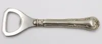 Flaskеåpner, sølvskjeft, COHR, Danmark 1950 ?, L-13cm