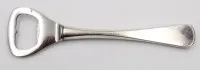 Flaskåbner, sølvhåndtag, Danmark, længde 14 cm