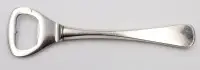 Flaskåpner, sølvskjeft, Danmark, lengde 14 cm