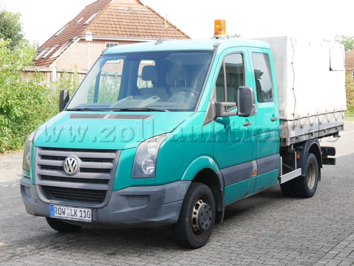 1 furgoneta VW Crafter plataforma