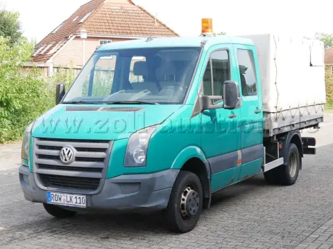 1 furgoneta VW Crafter plataforma