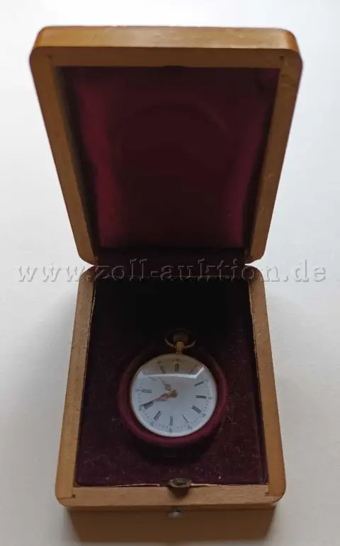 1 gammelt dame-lommeur guld 585