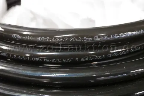 340 حلقة أنابيب PE-Xa، 20x 2,8 مم، طول الحلقة 100 م، لأنظمة مياه الشرب والتدفئة