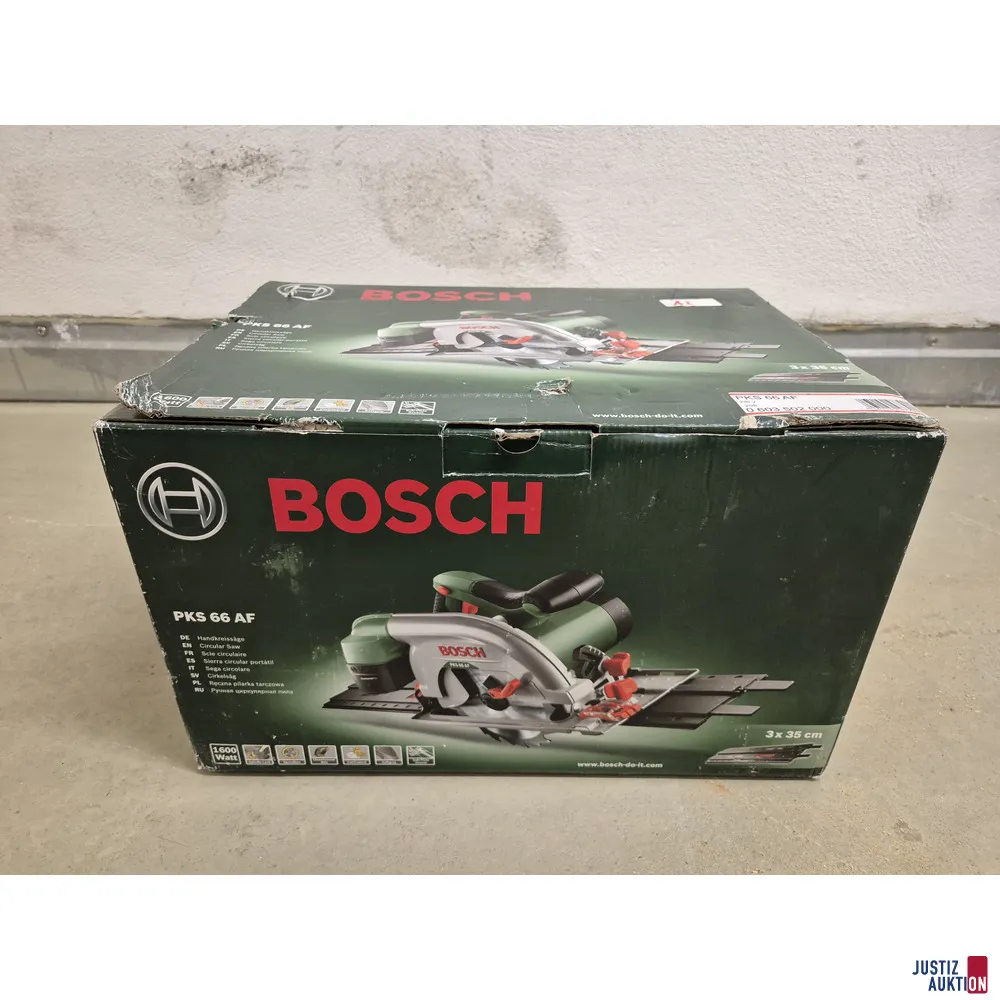 Bosch PKS 66 AF 手提圆锯（原包装）