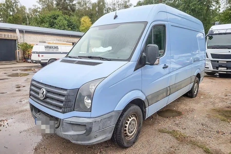 厢式货车 VOLKSWAGEN Crafter 35 TDI，无法行驶