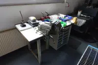 1 banc de lucru cu menghină