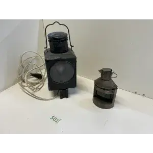 2 demiryolu lambası