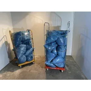 Parti tøj og vasketøj