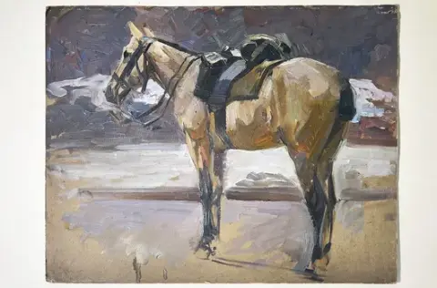Andreas Bach - Cavallo sellato