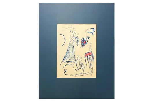 Marc Chagall - Eiffeltårnet
