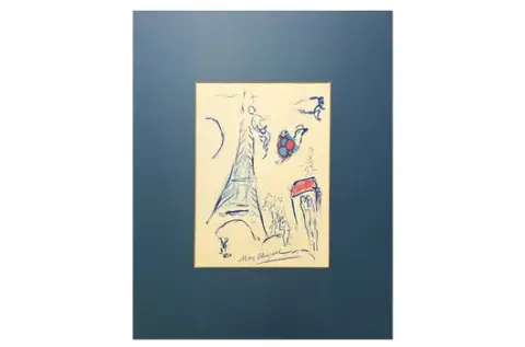 Marc Chagall – Torre Eiffel