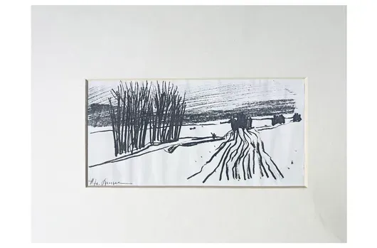 Hans Joachim Stenzel - Vinterlandskab