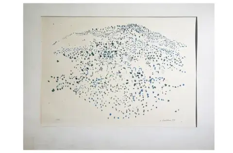 Oskar Koller - Paesaggio montano con case
