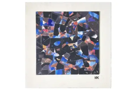 Hans Kern – collage dipinto