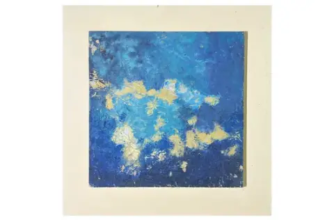 Hans Kern – raffigurazione blu-oro