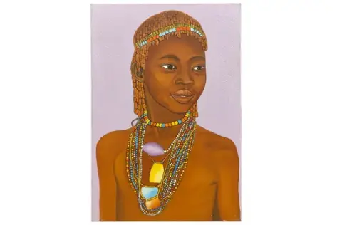 F. Wichmann - Ragazza nuba