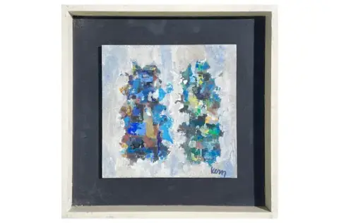 Hans Kern – raffigurazioni verde-blu
