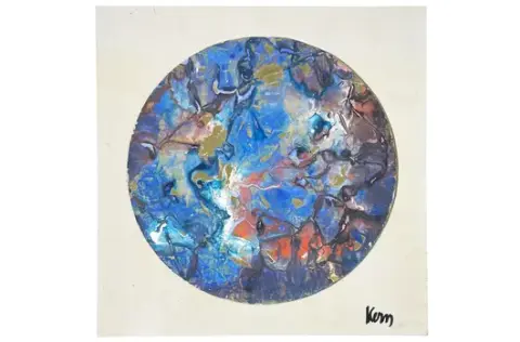Hans Kern - Rappresentazione astratta nel cerchio