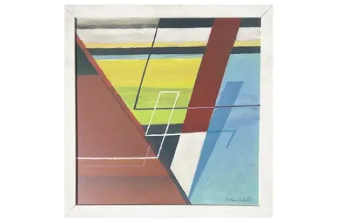 Georg Maul - Composizione con triangoli
