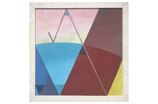 Georg Maul - Composition abstraite de surfaces et de lignes