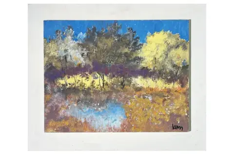 Hans Kern - Paesaggio astratto