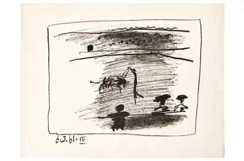 Pablo Picasso - Tyrefekting (A los Torros)