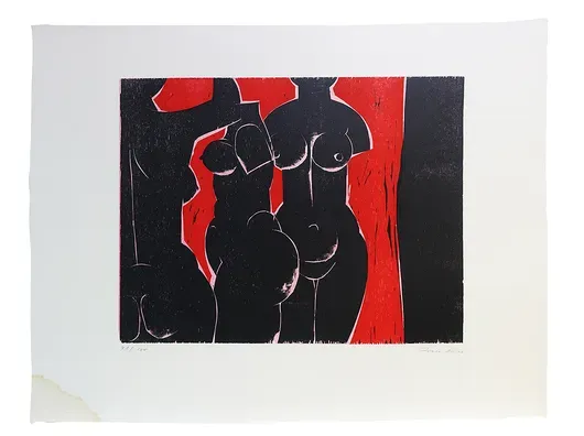 Werner Rosenbusch - Tre donne nudo