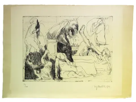 Alfred Hrdlicka - I stuen