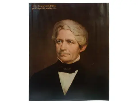 Ukjent kunstner - Doktor Johann Hinrich Wichern 1808-1881