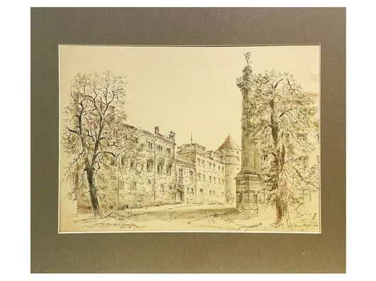 Ludwig Schäfer-Grohe - "Altes Schloss" Stuttgart