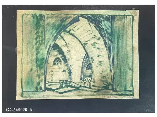 Heinz Grete - Scenedesign Troubadour 8
