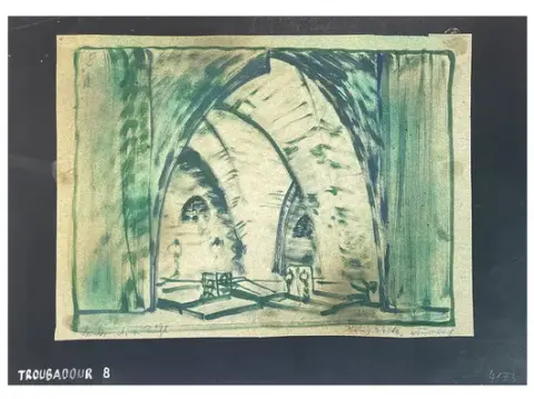 Heinz Grete - Scenedesign Troubadour 8