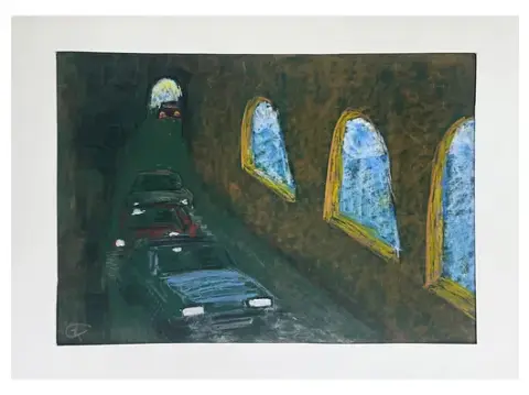 Gudrun Kunstmann - Biler i tunnelen