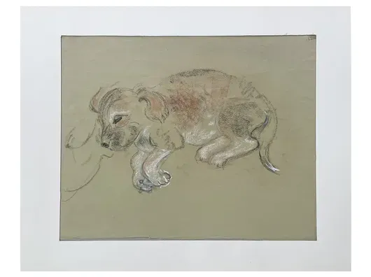 Gudrun Kunstmann - Sovende hund