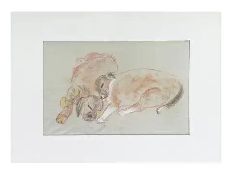 Gudrun Kunstmann - Sovende hunde