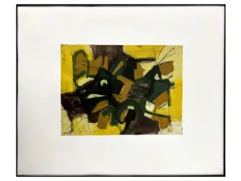 Lotte Wolf-Koch - Abstrakt komposition