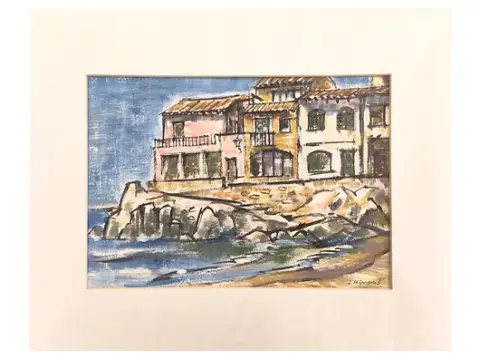 Ludwig Schäfer-Grohe - Huse ved havet